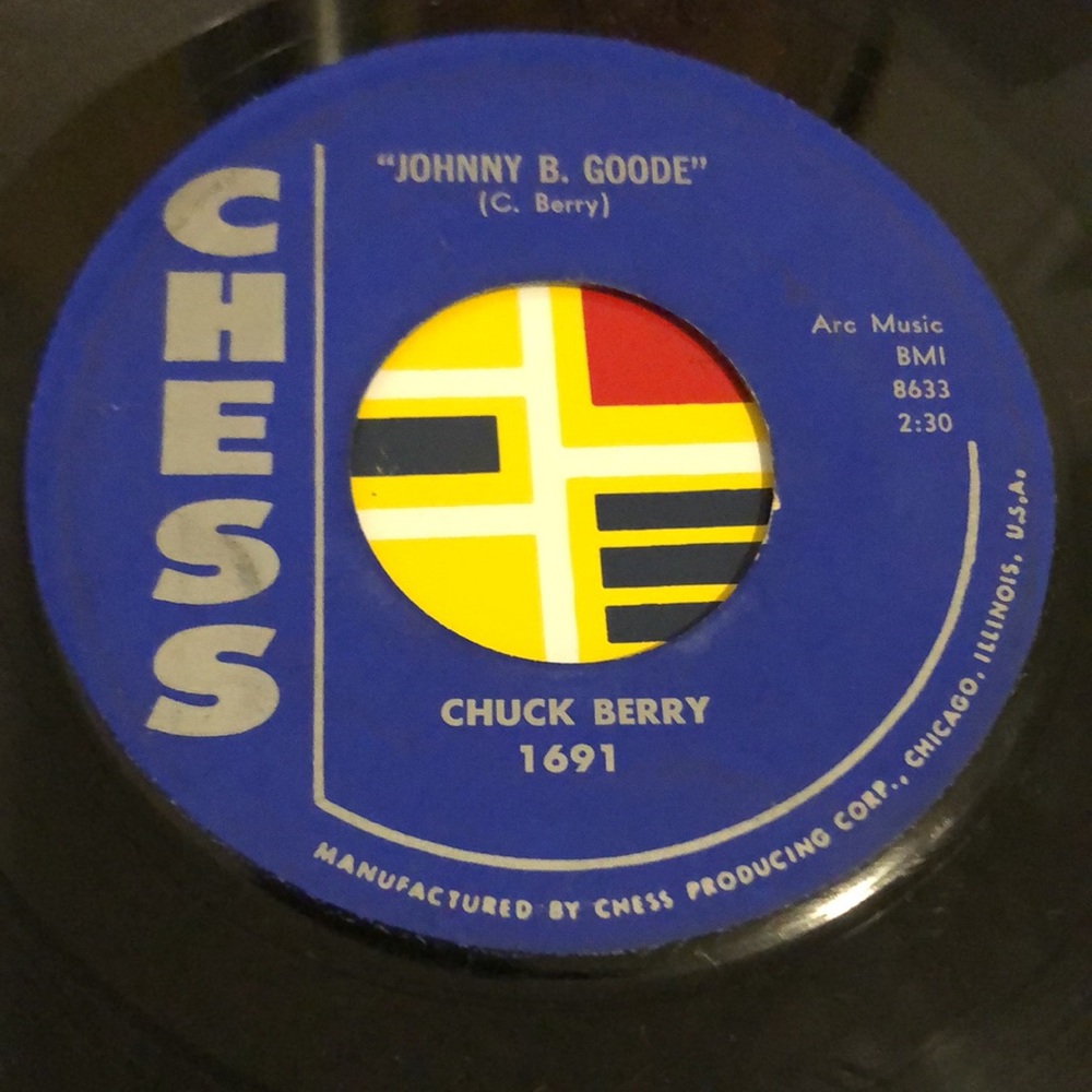 Chuck Berry Around And Around Vinyl 45 Record '57